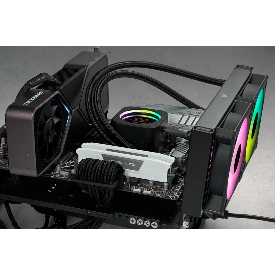 Memoria Corsair Vengeance Rgb Cmk48gx5m2b6000c30w 48 Gb 2 X 24 Gb Ddr5 4800 Mhz