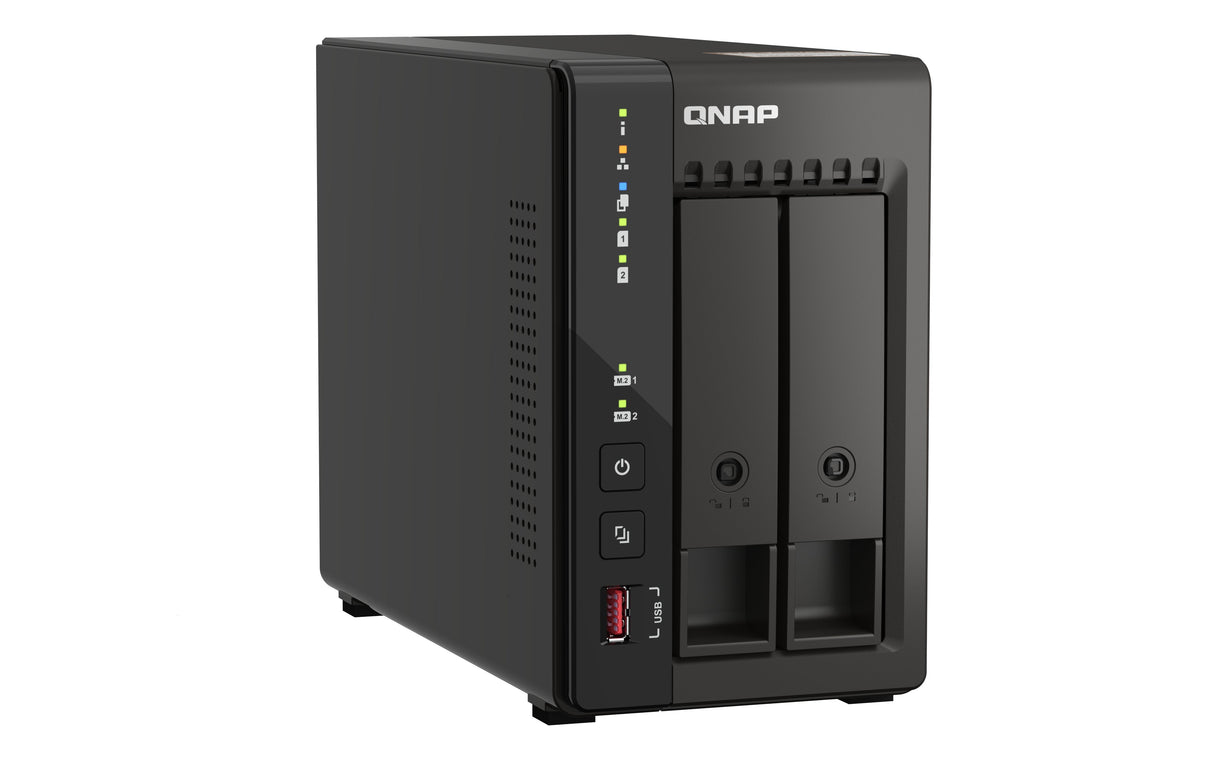 Dispositivo Qnap Nvr Qvp-21c De 8 Canales Integrado Y 2 Bahías