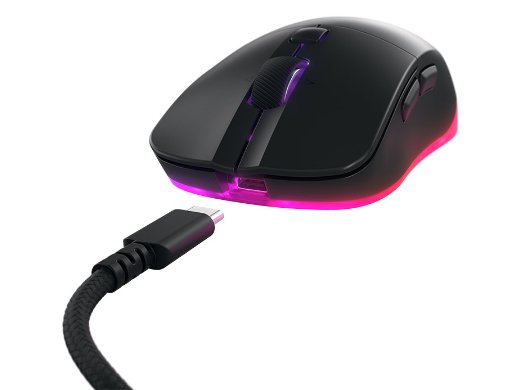 EAN 4025112115400 - CHERRY XTRFY M50 Wireless ratón Juego mano derecha RF Wireless + Bluetooth + USB Type-C Óptico 12000 DPI imagen 4