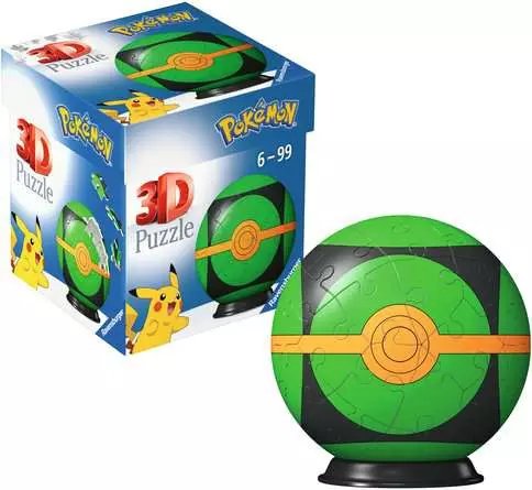 Puzzle 3d Poke Ball Pokemon 54pzs
