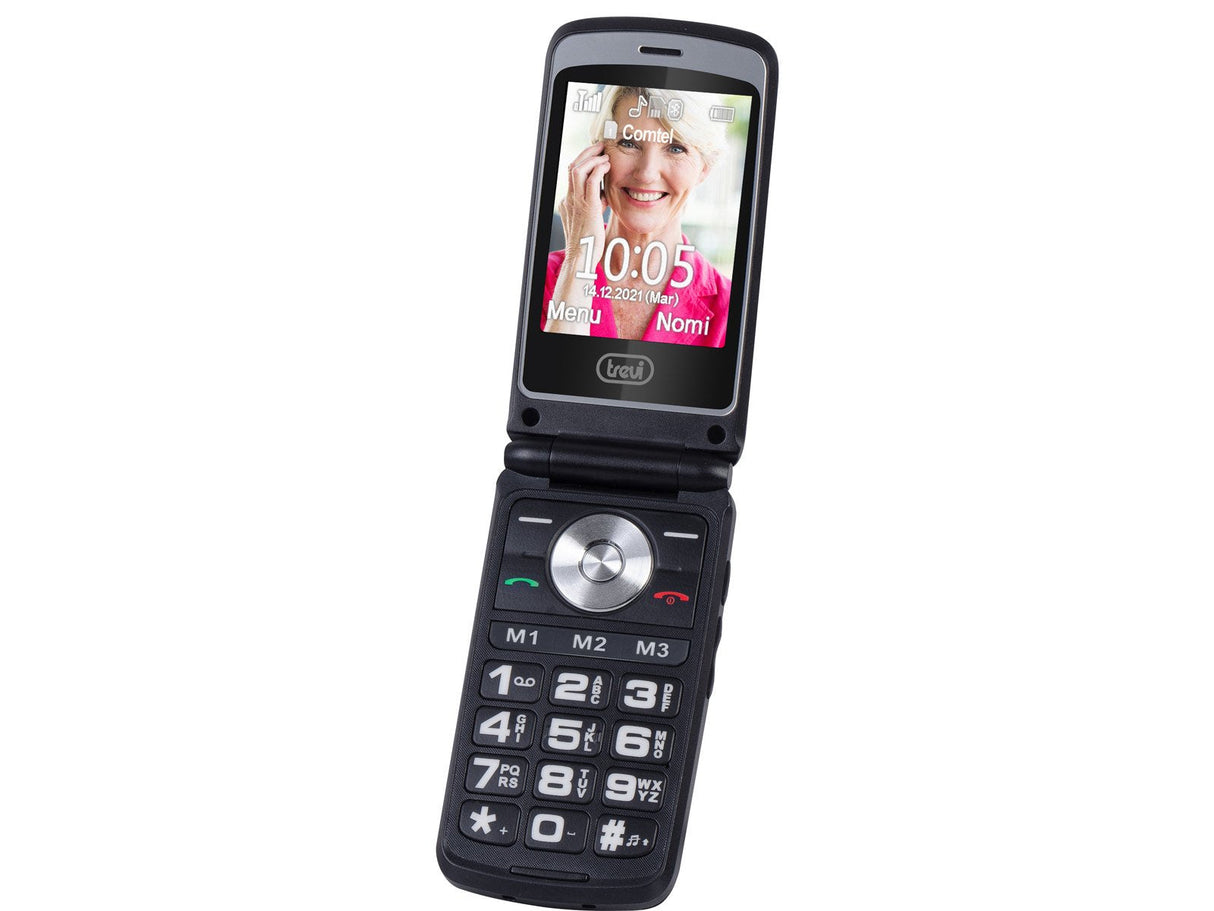 Telefono Móvil Senior Trevi Flex Plus 65 Negro 2,8