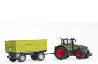 Volquete De 3 Vías Bruder Fliegl Con Placa Deslizable, Vehículo De Juguete