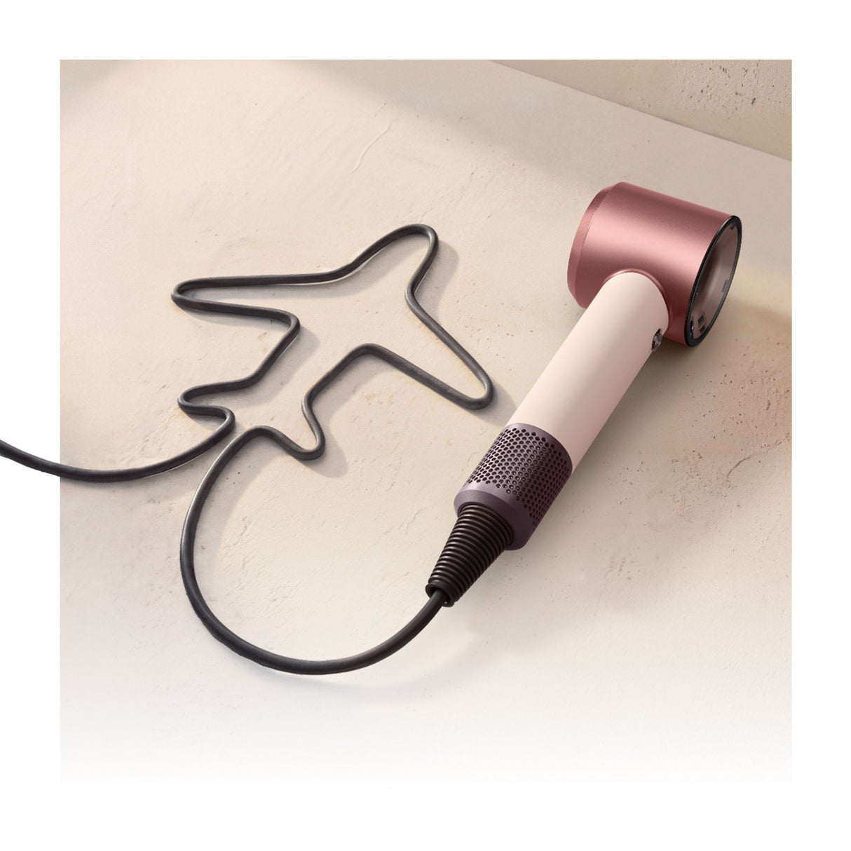 Secador De Pelo Dyson Supersonic Travel Ceramic Pink Rose Gold