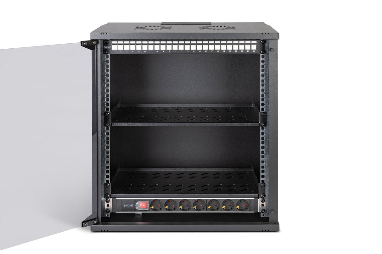 EAN 4016032499664 - Digitus DN-49207-SET armario rack Bastidor de pared Negro imagen 3