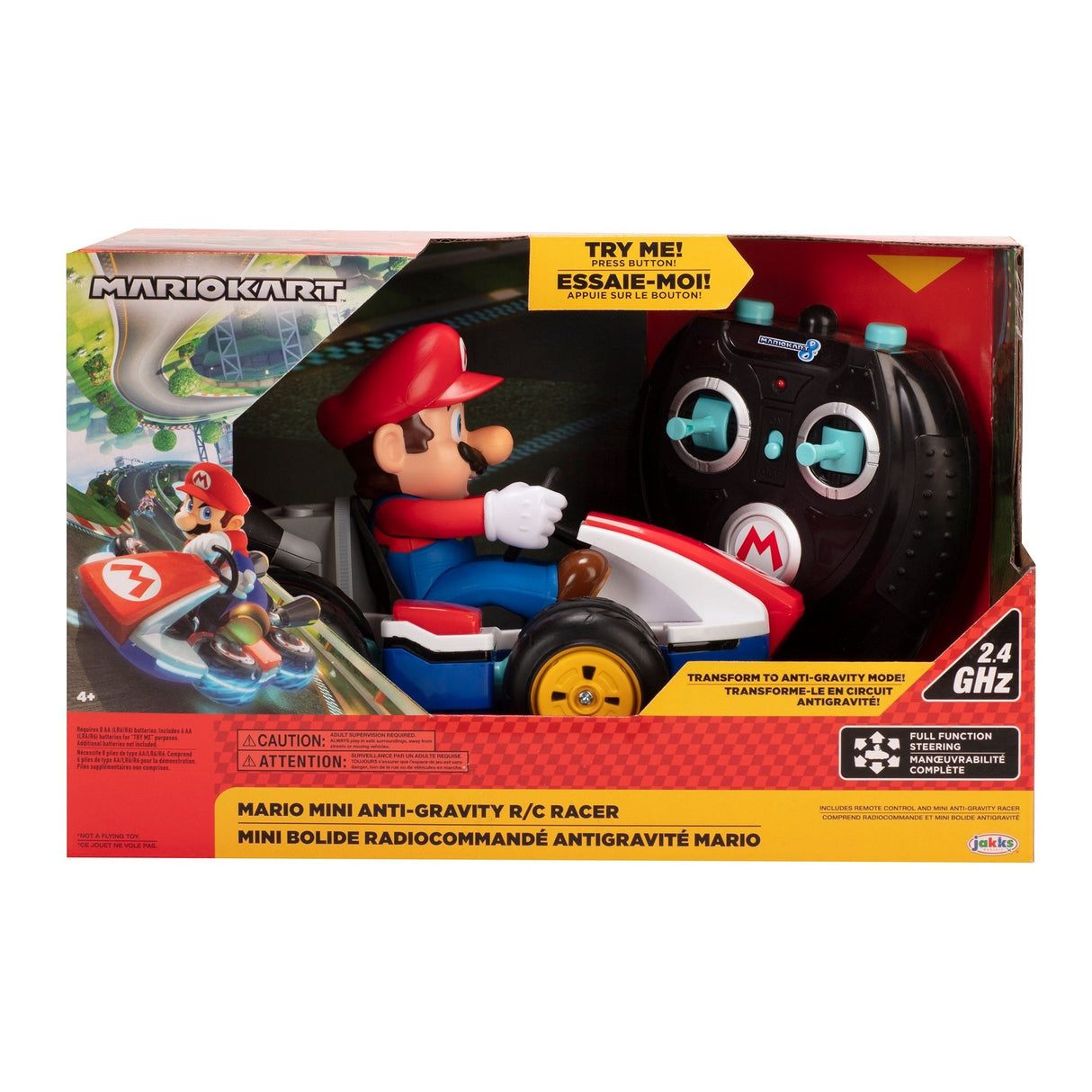 Coche Mini Rc Racer Mario Kart Nintendo Radio Control