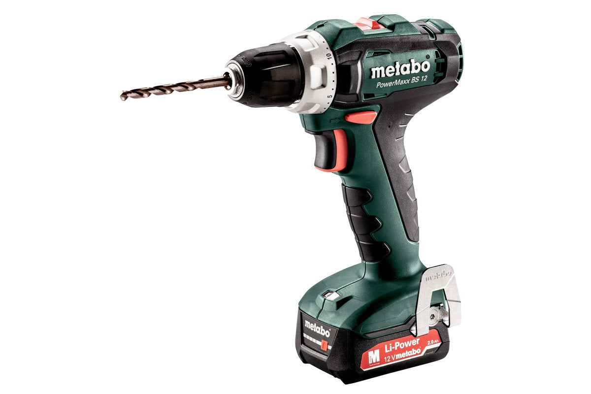 Taladro Atornillador A Bateria Metabo Powermaxx Bs 12
