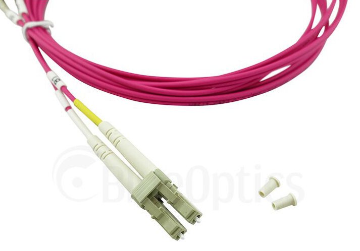 Blueoptics Sfp3131fu2mk Cable De Fibra Optica 2 M Lc Om4 Magenta