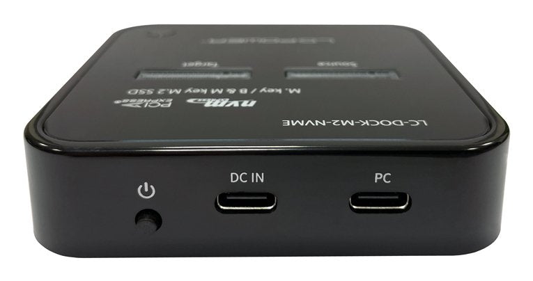 EAN 4262443280012 - LC-Power LC-DOCK-M2-NVME base de conexión para disco duro USB 3.2 Gen 2 (3.1 Gen 2) Type-C Negro imagen 5