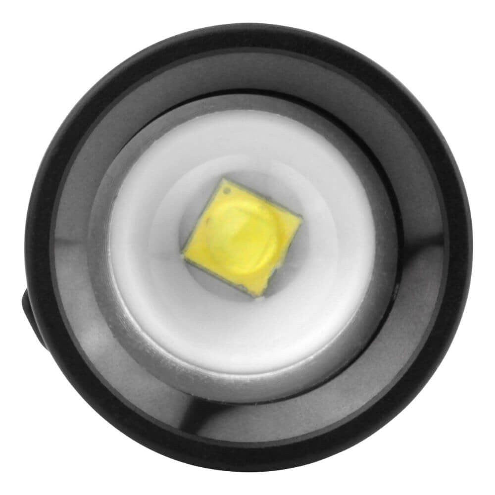 Ansmann M200f Negro Linterna De Mano Negro, Linterna De Mano, Negro, Aluminio, 1 M, Ip54, 1 Lámpara(S)