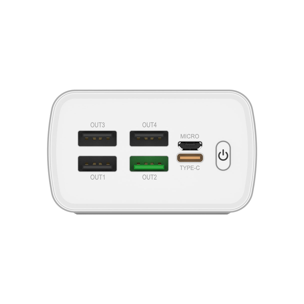 EAN 8436588883353 - Leotec LEPOW30W22W batería externa Polímero de litio 30000 mAh Blanco imagen 11