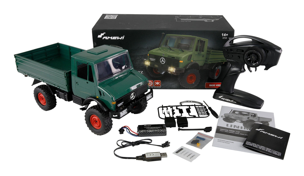 EAN 4260768519152 - Amewi Unimog modelo controlado por radio Off-road truck Motor eléctrico 1:12 imagen 2