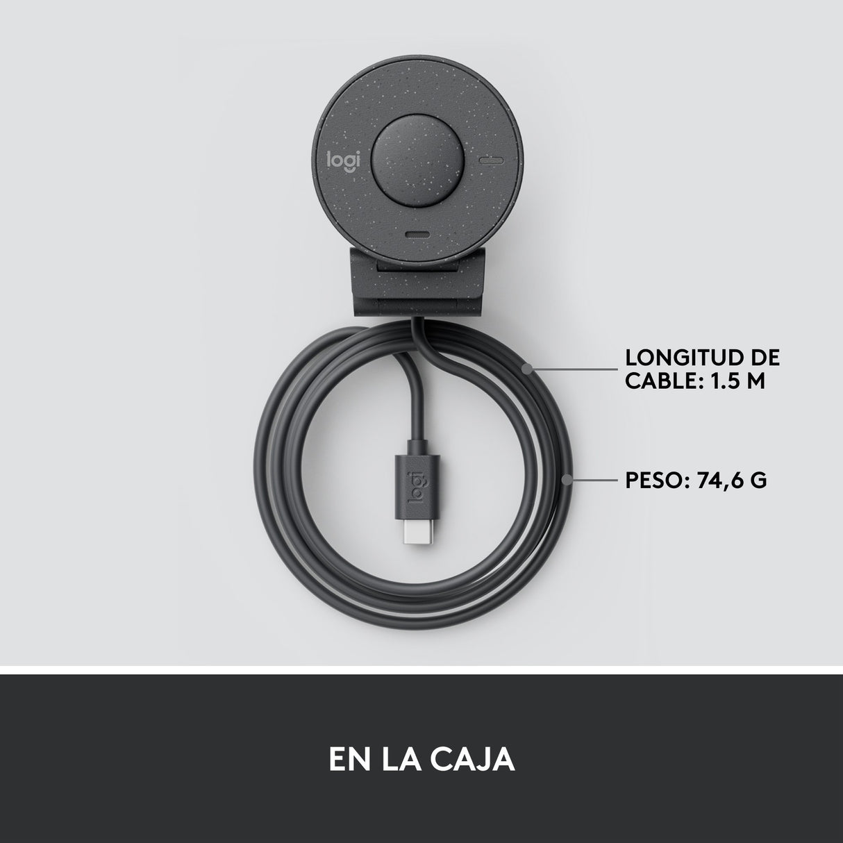 EAN 5099206104938 - Logitech 960-001436 cámara web 2 MP 1920 x 1080 Pixeles USB Grafito imagen 14