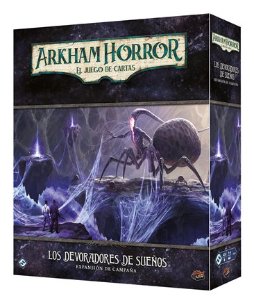 Juego De Mesa Arkham Horror Lcg Los Devoradores De Sueños Expansion Campaña Edad Recomendada 14 Años