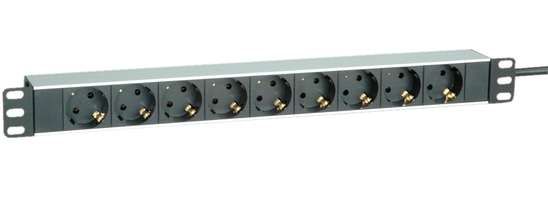 Power Distribution Unit (Pdu) 9 Ac Outlet(S) Black, White