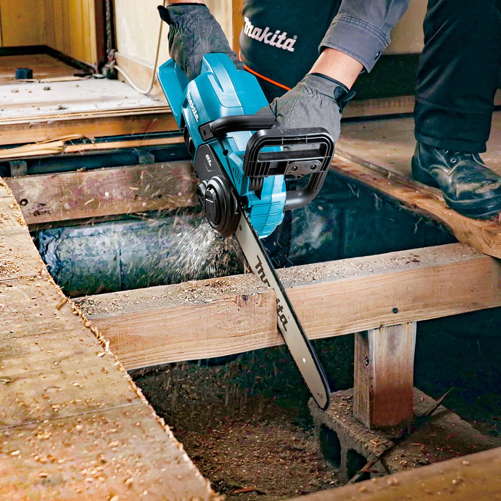 EAN 88381769617 - Makita DUC307ZX2 motosierra 610 W Negro, Azul, Acero imagen 16