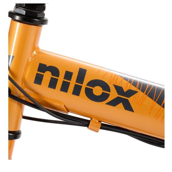 Nilox Nxebj1proog Bicicleta Eléctrica Negro, Naranja Acero 50,8 Cm (20") 23,5 Kg Litio