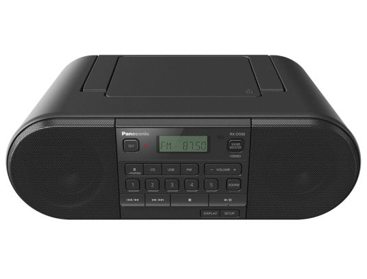 Radio Panasonic Rx-D550e-K Black