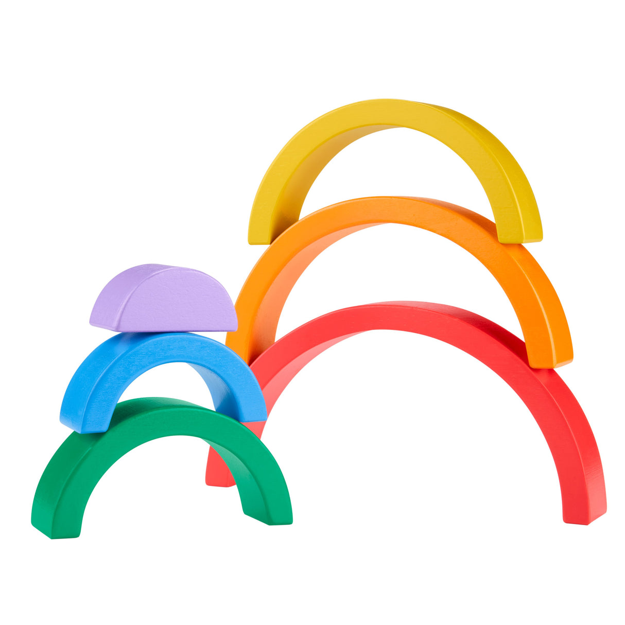 EAN 0194735238316 - Fisher-Price Wooden Stacking Rainbow imagen 5