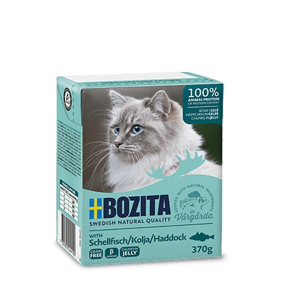Bozita Trozos De Carne Con Eglefino En Gelatina 370g