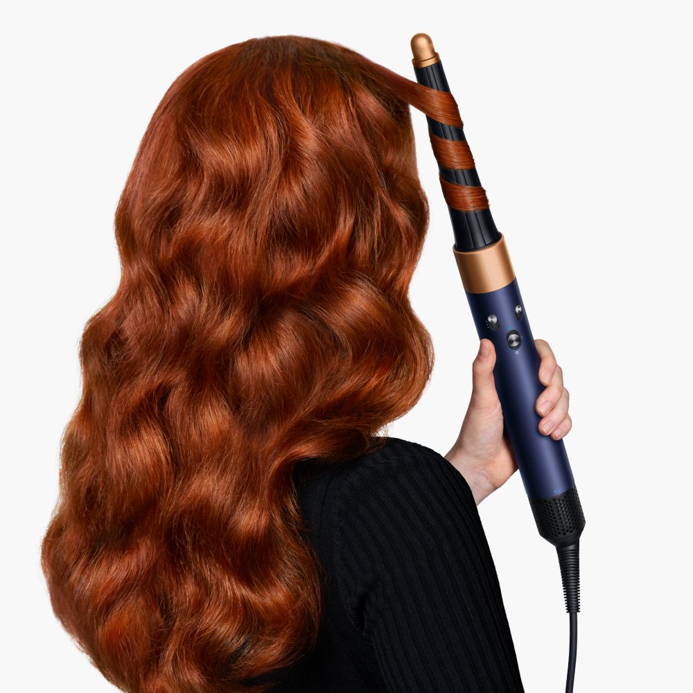Dyson Airwrap I.D. Curly + Coily Multi-Style Complete Long Styler And Dryer Hs08 Prussian Blue/Copper Eu 107451-01