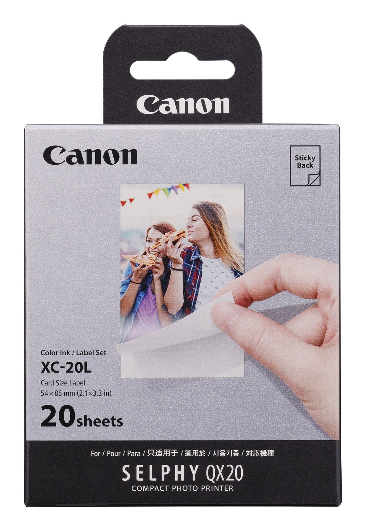 Tinta Canon Xc-20 L Sticker Set 20 Sh. 54 X 85 Mm