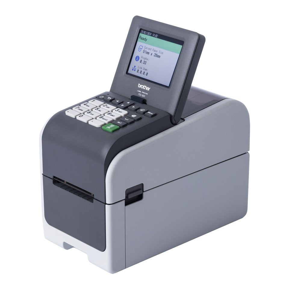 EAN 4977766834759 - Brother TD-2320DSA203 impresora de etiquetas Térmica directa 203 x 203 DPI 152 mm/s Alámbrico Ethernet imagen 2