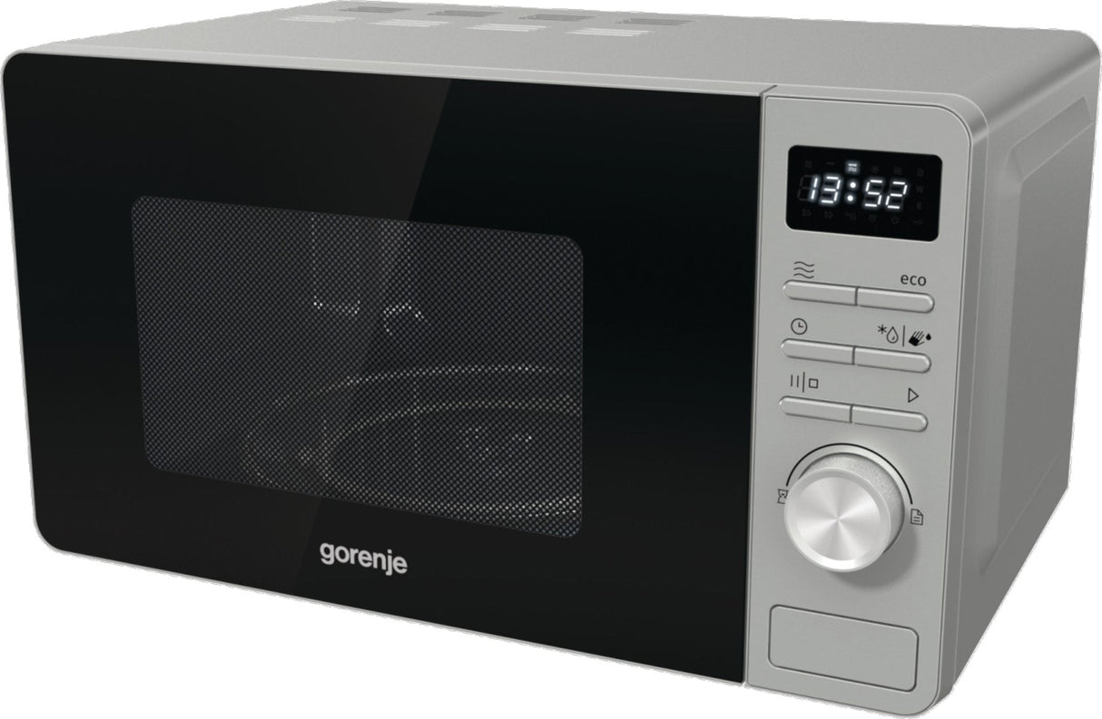 Microondas Gorenje Mo20a3x 20 L, 800 W, Botones, Giratorio, Acero Inoxidable