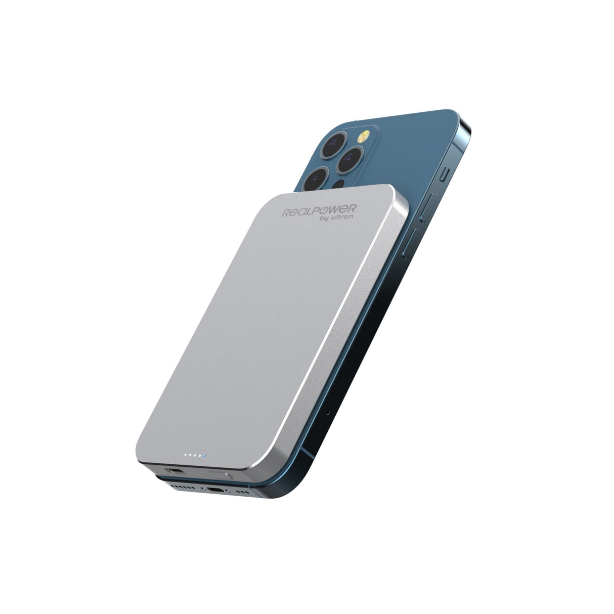 Powerbank Realpower Pb-5000 Mag 5.000mah Magsafe Blanco