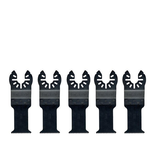 Dewalt Hoja De Sierra Multiherramienta 43 X 30 Mm, 5 Piezas Dt20725-Qz