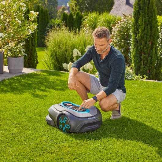 EAN 4066407025356 - Gardena smart SILENO max Robot cortacésped Batería Gris imagen 8