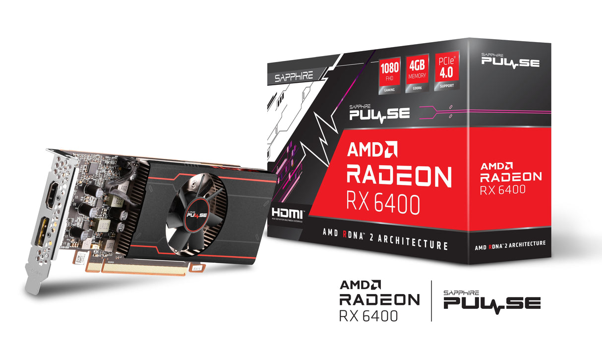 EAN 4895106292093 - Sapphire PULSE 11315-01-20G tarjeta gráfica AMD Radeon RX 6400 4 GB GDDR6 imagen 8