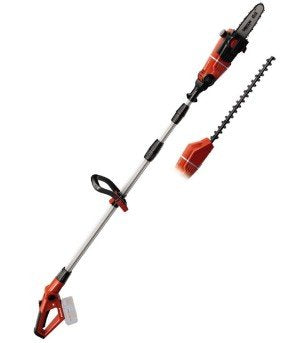 Herramienta Multifuncional Inalámbrica Einhell Ge-Hc 18 Li T, Podadora De Pértiga (Rojo, Sin Batería Ni Cargador) 3410800