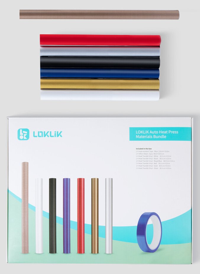 Loklik Starter Set Für Auto Heat Press & Auto 2 Smart