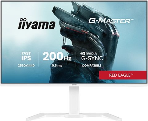 EAN 4948570126521 - iiyama G-MASTER GB2771QSU-W1 pantalla para PC 68,6 cm (27") 2560 x 1440 Pixeles Wide Quad HD LCD Blanco imagen 1