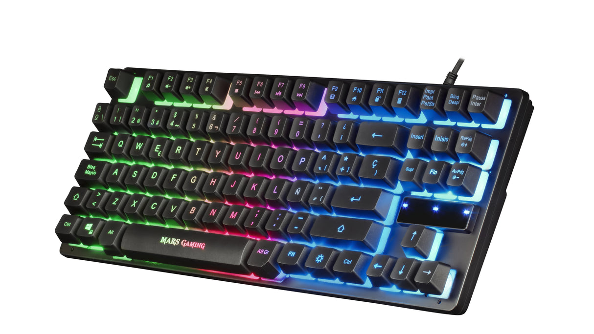 Pack Gaming Mars Gaming Mcptkles Teclado + Ratón Óptico
