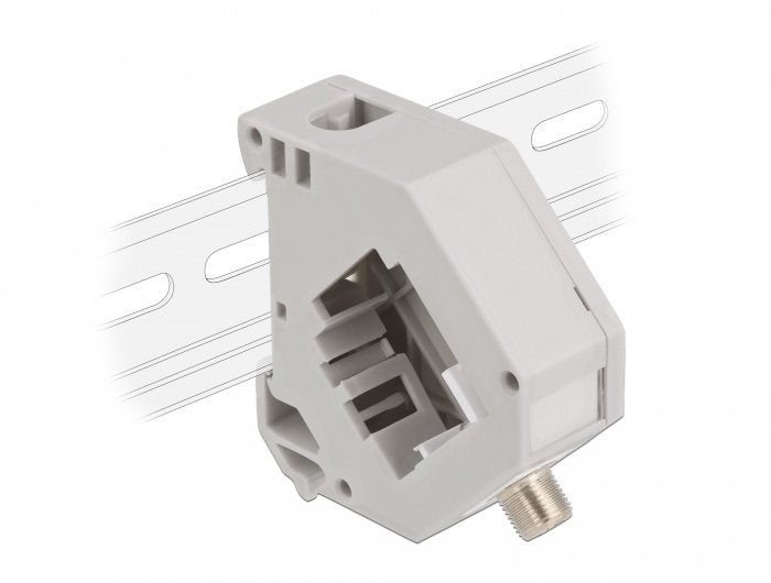 Delock Hutschienenadapter Mit Keystone F Buchse Zu F Buchse