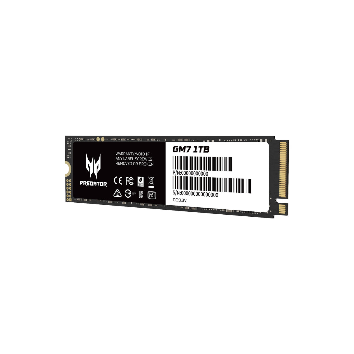 EAN 6955914619128 - Predator GM7-1TB M.2 PCI Express 4.0 NVMe imagen 2