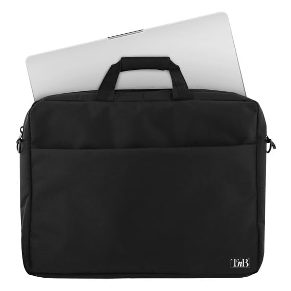 Tnb Marseille - Maletín Para Portátil De 17 Pulgadas - Negro