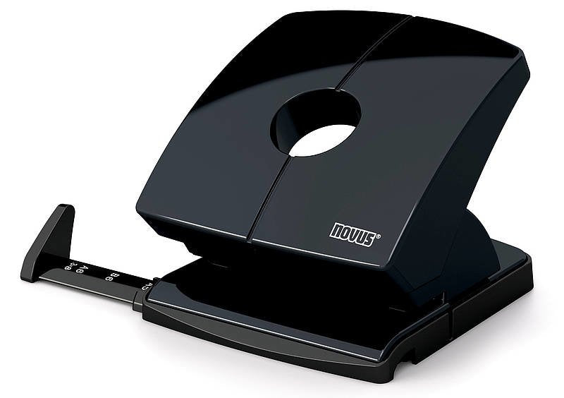 Novus Bürolocher B 230 Negro Con Anschlagschiene