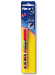 Pelikan 916197 Pluma Estilográfica Rojo