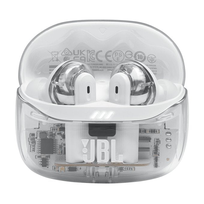Jbl Tune Beam 2 Ghost Edition Tws Bluetooth Wireless In-Ear Earbuds Ghost White Eu