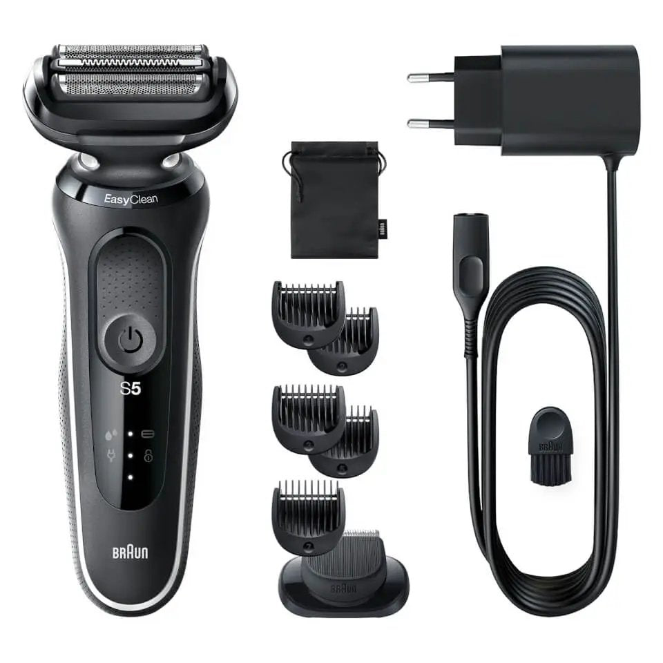 EAN 4210201432692 - Braun Series 5 51-W1500s Máquina de afeitar de láminas Recortadora Negro imagen 2