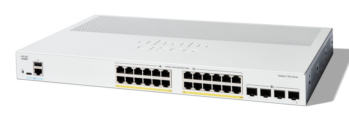 EAN 0889728521710 - Cisco C1200-24P-4X switch Gestionado L2/L3 Gigabit Ethernet (10/100/1000) Blanco imagen 1