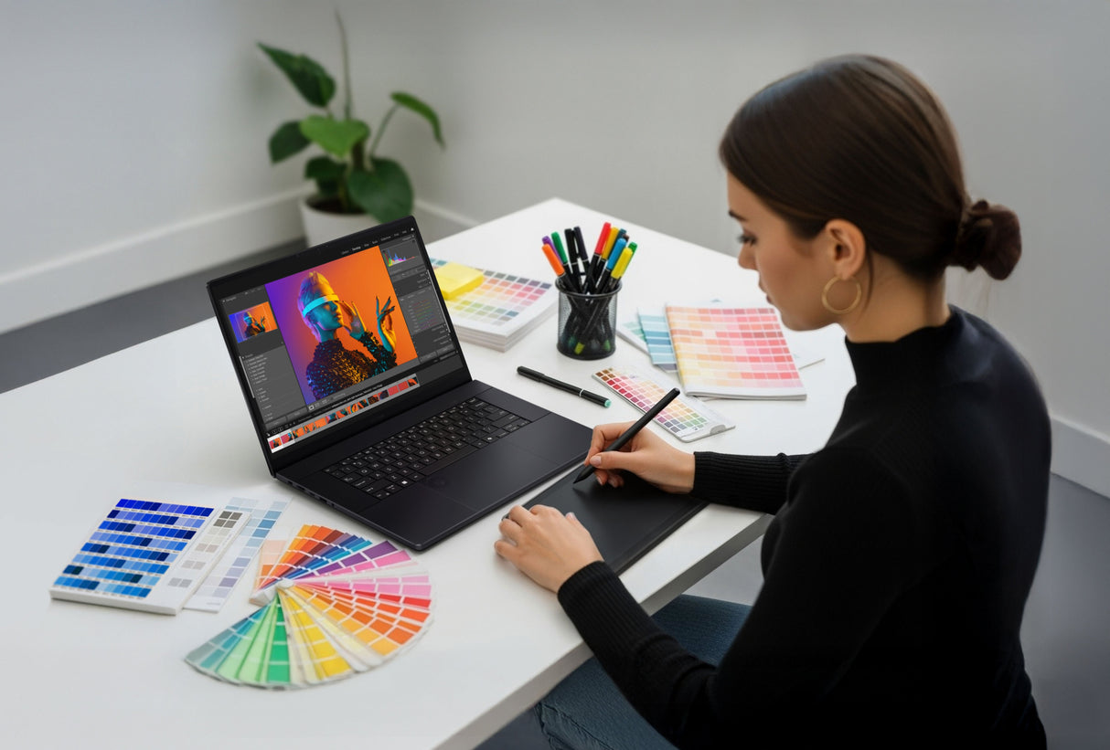 Portátil Asus Proart P16 Oled H7606ww-Se020w Ryzen Ai 9 Hx 370 64gb 2tb Ssd Geforce Rtx 5080 16' Táctil Win11