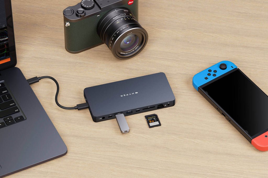 Docking Targus Hyperdrive Next Alámbrico Usb 3.2 Gen 2 (3.1 Gen 2) Type-C Azul