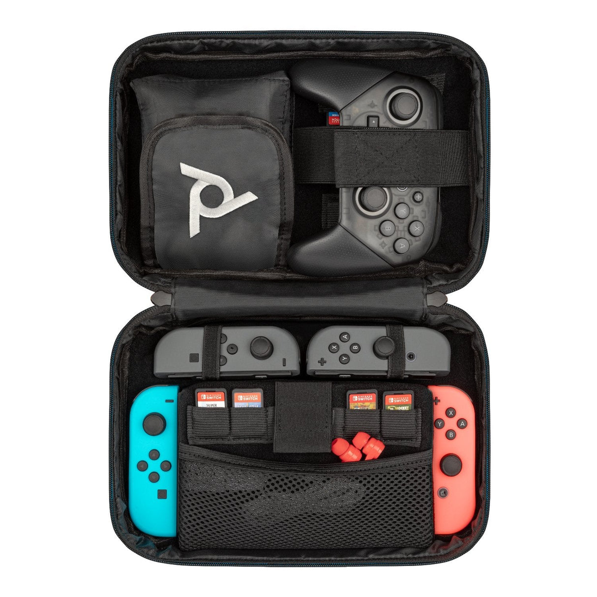 EAN 0708056068387 - PDP Commuter: Power Pose Mario Funda protectora rígida Nintendo Azul, Rojo imagen 6