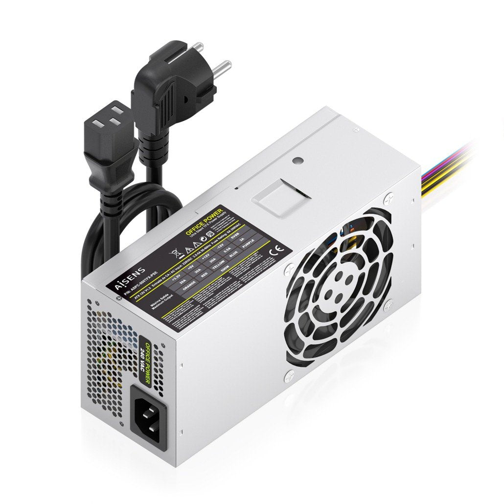 EAN 8435739905128 - AISENS ASPC-500TFX-PSE unidad de fuente de alimentación 20+4 pin ATX imagen 1