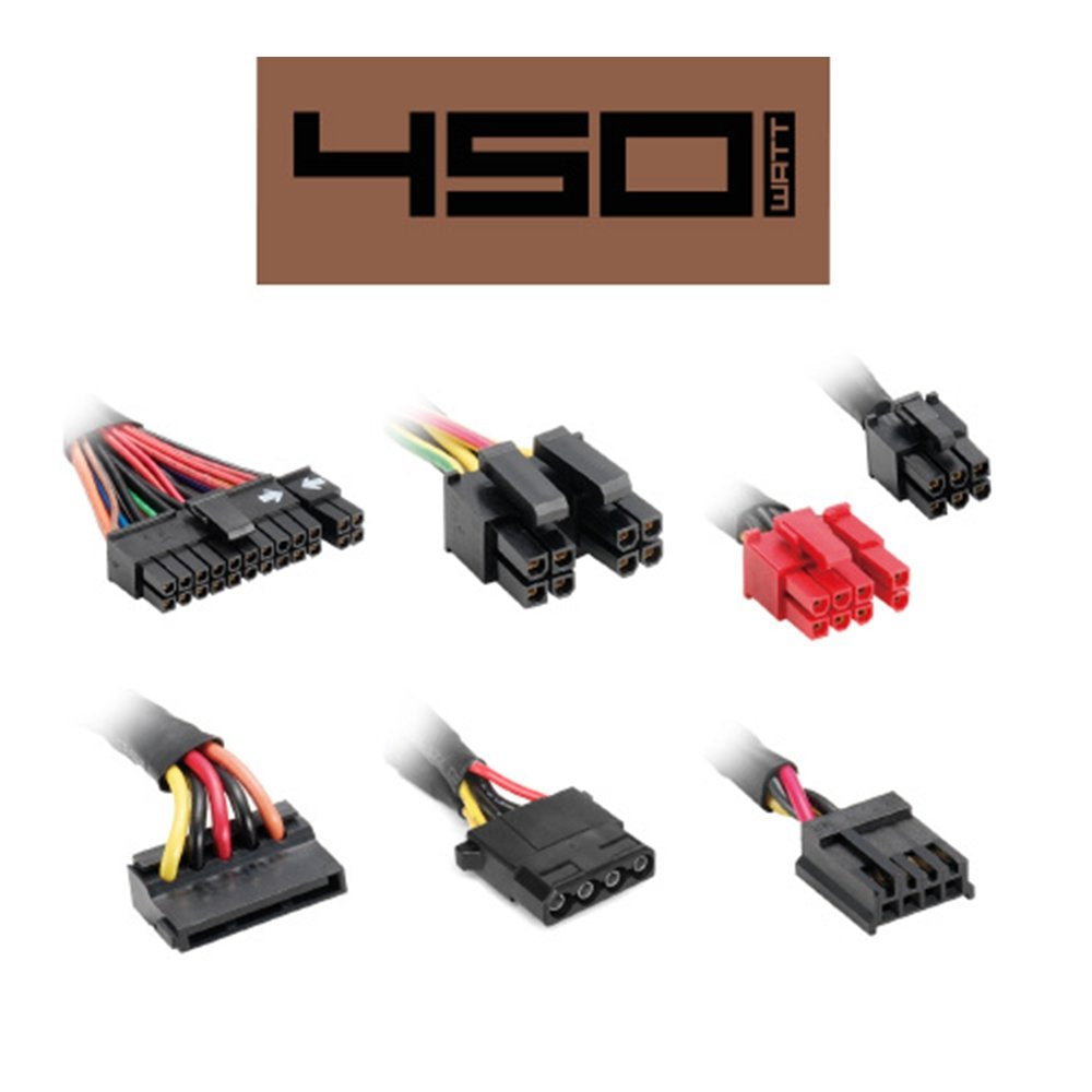 EAN 4044951016402 - Sharkoon SilentStorm SFX Bronze unidad de fuente de alimentación 450 W 20+4 pin ATX Negro imagen 5