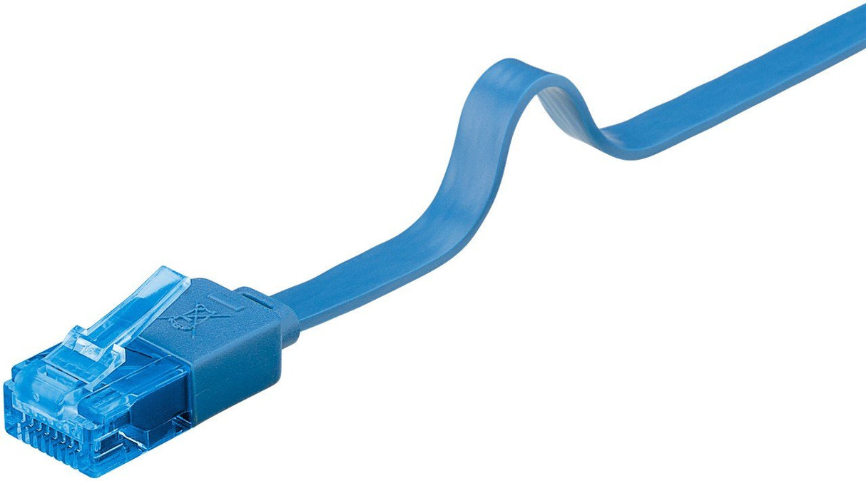 EAN 4040849963063 - Goobay 96306 cable de red Azul 1 m Cat6a U/UTP (UTP) imagen 5
