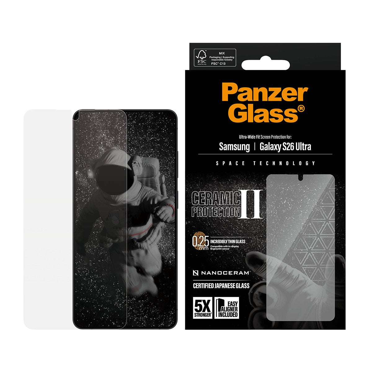 Panzerglass Ceramic Displayschutz Samsung Galaxy S26 Ultra